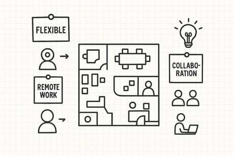 How to Strategically Plan Office Space for a Hybrid Workforce