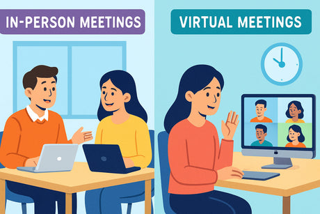 Virtual vs. In-Person Meetings: Finding the Right Fit for Modern Teams