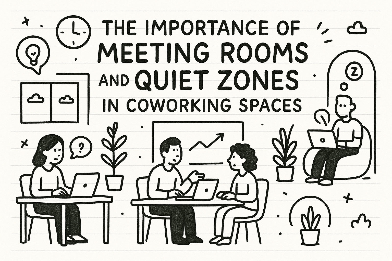 The Importance of Meeting Rooms and Quiet Zones in Coworking Spaces