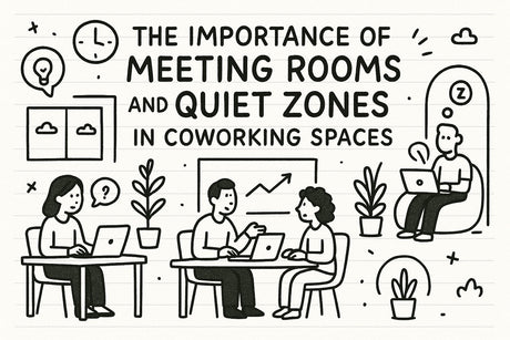 The Importance of Meeting Rooms and Quiet Zones in Coworking Spaces