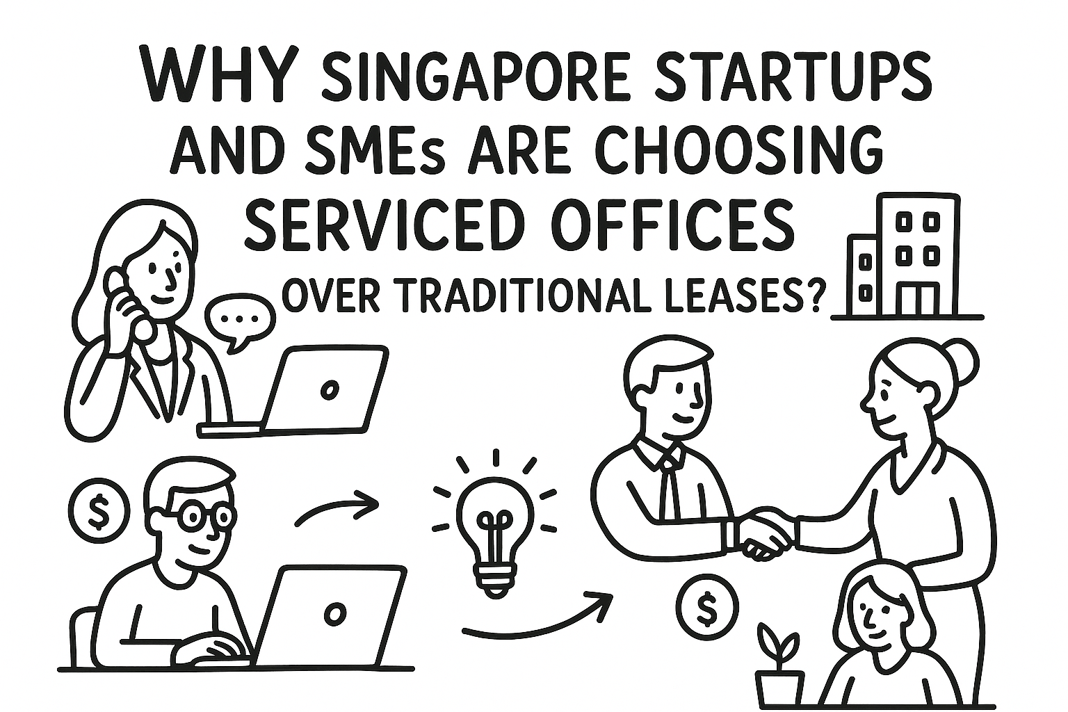 Why Singapore Startups and SMEs Are Choosing Serviced Offices Over Leases