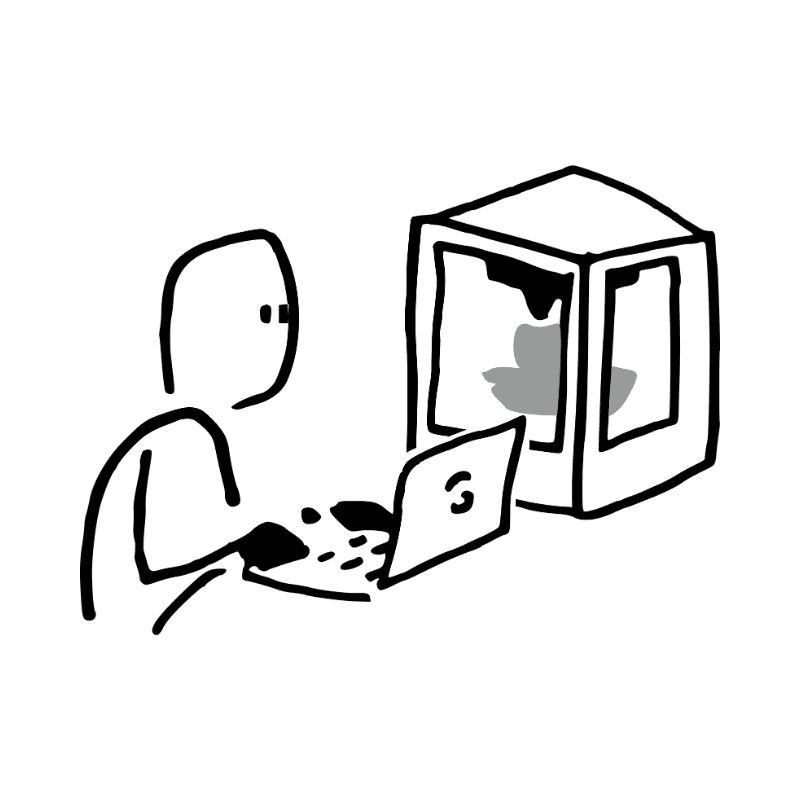Working from Home Versus Our Coworking Spaces: A Serviced Office Solution in Raffles Quay for Executive Productivity 1 Person working on a laptop at home with a pet inside a glass enclosure.