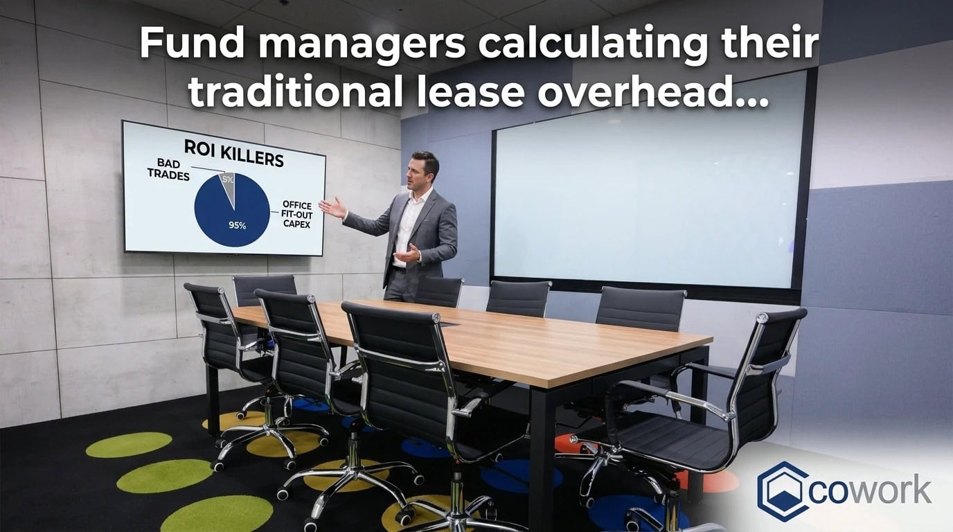 Modern serviced office ideal for fund management firms in Singapore.