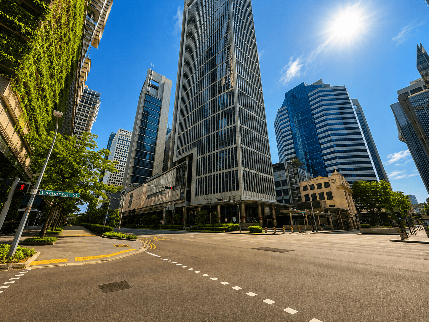 Modern private meeting room with quiet zones at CoWorkSpace Singapore.